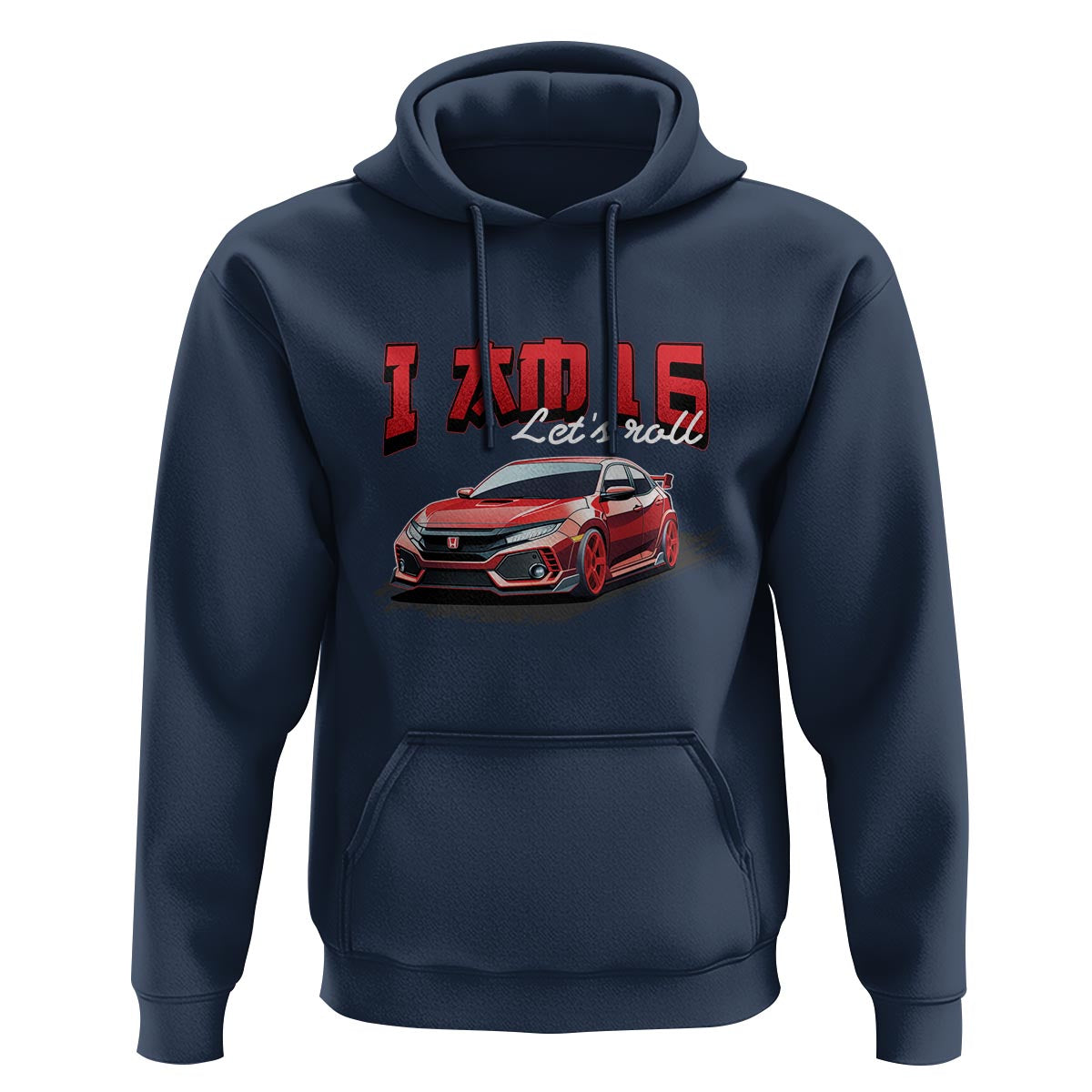 Funny 16th Birthday Hoodie I'm 16 Let's Roll Car Driver 16 Years Old - Wonder Print Shop