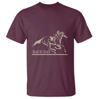 Horse Racing T Shirt Race Day Vintage Equestrian Jumping - Wonder Print Shop