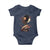 African American Geisha Kimono Blasian Japanese Sakura Baby Onesie