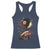 African American Geisha Kimono Blasian Japanese Sakura Racerback Tank Top