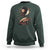 African American Geisha Kimono Blasian Japanese Sakura Sweatshirt