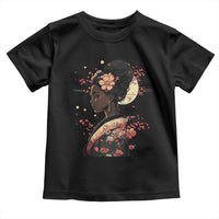 African American Geisha Kimono Blasian Japanese Sakura Toddler T Shirt