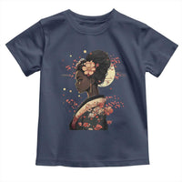 African American Geisha Kimono Blasian Japanese Sakura Toddler T Shirt