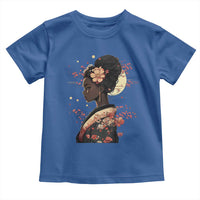 African American Geisha Kimono Blasian Japanese Sakura Toddler T Shirt