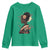 African American Geisha Kimono Blasian Japanese Sakura Youth Sweatshirt