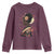 African American Geisha Kimono Blasian Japanese Sakura Youth Sweatshirt