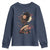 African American Geisha Kimono Blasian Japanese Sakura Youth Sweatshirt