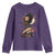 African American Geisha Kimono Blasian Japanese Sakura Youth Sweatshirt