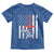 Pope Leo XIV Toddler T Shirt First American Pope Catholic Religious Cross American Flag