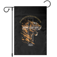 Cardinal Pope Leo XIV Garden Flag Nos Multi In Illo Uno Unum 267th Pope From Chicago Tiger - Wonder Print Shop