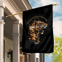 Cardinal Pope Leo XIV Garden Flag Nos Multi In Illo Uno Unum 267th Pope From Chicago Tiger - Wonder Print Shop