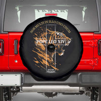 Cardinal Pope Leo XIV Spare Tire Cover Nos Multi In Illo Uno Unum 267th Pope From Chicago Tiger