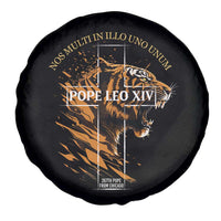 Cardinal Pope Leo XIV Spare Tire Cover Nos Multi In Illo Uno Unum 267th Pope From Chicago Tiger