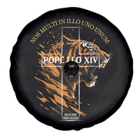 Cardinal Pope Leo XIV Spare Tire Cover Nos Multi In Illo Uno Unum 267th Pope From Chicago Tiger