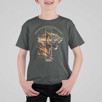 Cardinal Pope Leo XIV T Shirt For Kid Nos Multi In Illo Uno Unum 267th Pope From Chicago Tiger