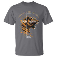 Cardinal Pope Leo XIV T Shirt Nos Multi In Illo Uno Unum 267th Pope From Chicago Tiger