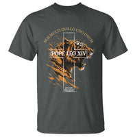 Cardinal Pope Leo XIV T Shirt Nos Multi In Illo Uno Unum 267th Pope From Chicago Tiger