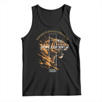 Cardinal Pope Leo XIV Tank Top Nos Multi In Illo Uno Unum 267th Pope From Chicago Tiger