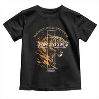 Cardinal Pope Leo XIV Toddler T Shirt Nos Multi In Illo Uno Unum 267th Pope From Chicago Tiger
