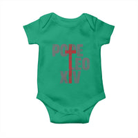 Pope Leo XIV Baby Onesie First American Pope Catholic Religious Cross