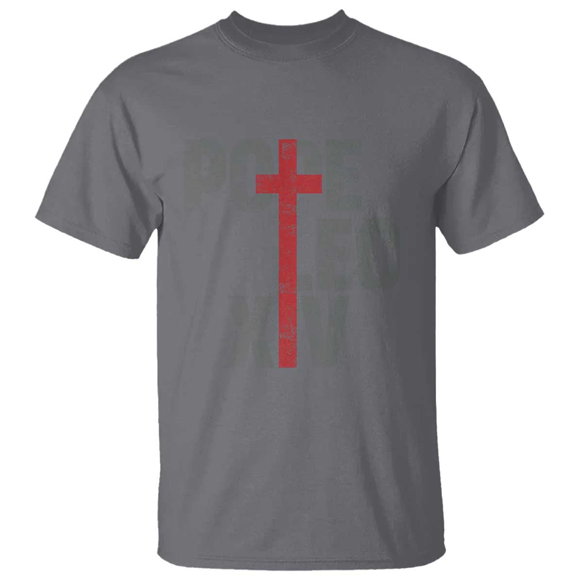 Pope Leo XIV T Shirt First American Pope Catholic Religious Cross