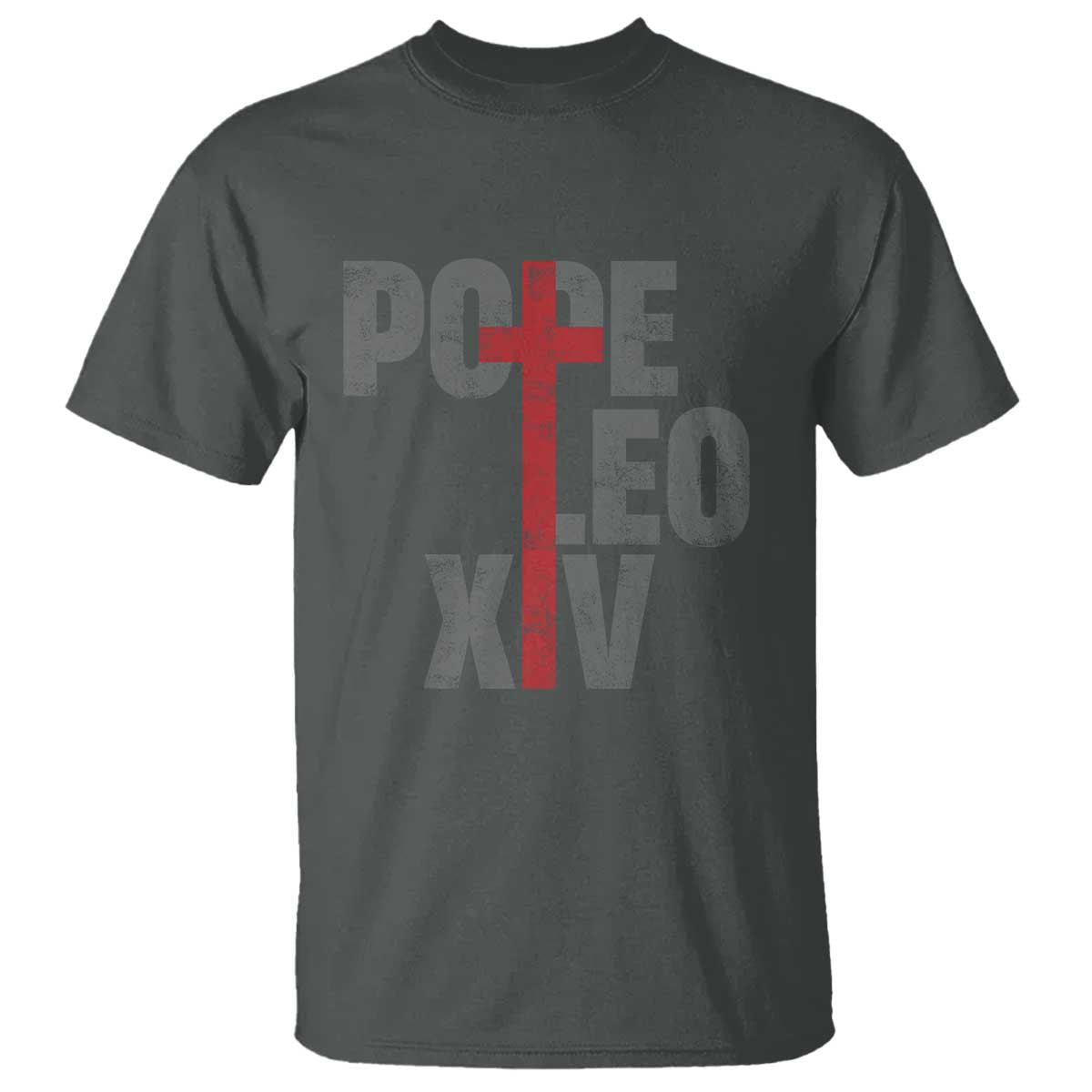 Pope Leo XIV T Shirt First American Pope Catholic Religious Cross