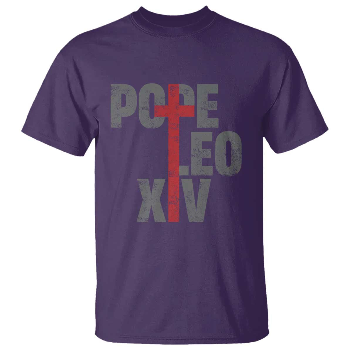 Pope Leo XIV T Shirt First American Pope Catholic Religious Cross