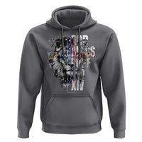 God Bless Pope Leo XIV Hoodie Lion American Flag