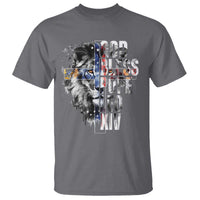 God Bless Pope Leo XIV T Shirt Lion American Flag