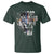 God Bless Pope Leo XIV T Shirt Lion American Flag