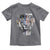God Bless Pope Leo XIV Toddler T Shirt Lion American Flag