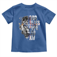 God Bless Pope Leo XIV Toddler T Shirt Lion American Flag