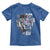 God Bless Pope Leo XIV Toddler T Shirt Lion American Flag