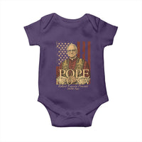 Cardinal Pope Leo XIV Baby Onesie 267th Robert Francis Prevost American Flag