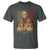 Cardinal Pope Leo XIV T Shirt 267th Robert Francis Prevost American Flag