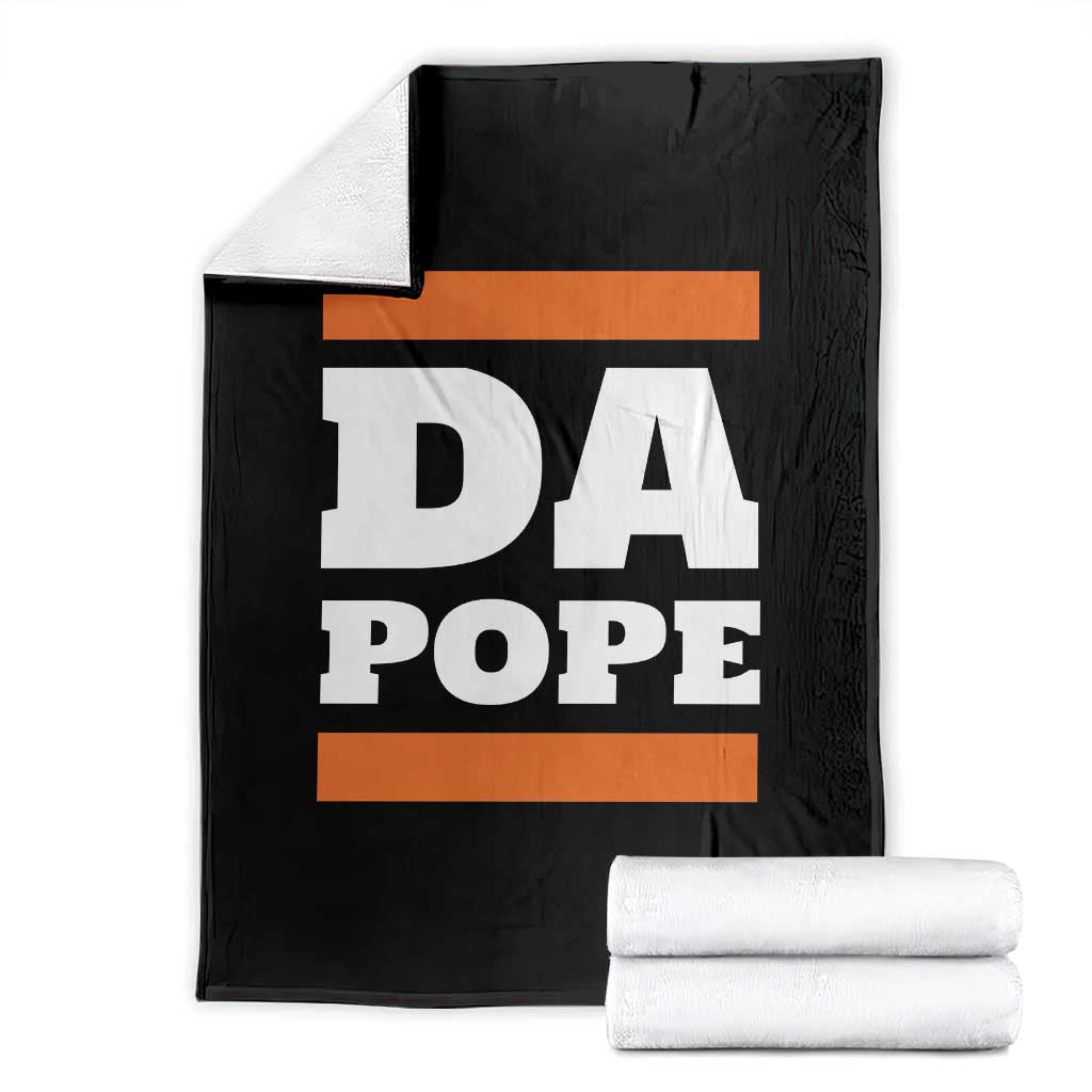 Funny Da Pope From America Chicago Throw Blanket - Wonder Print Shop