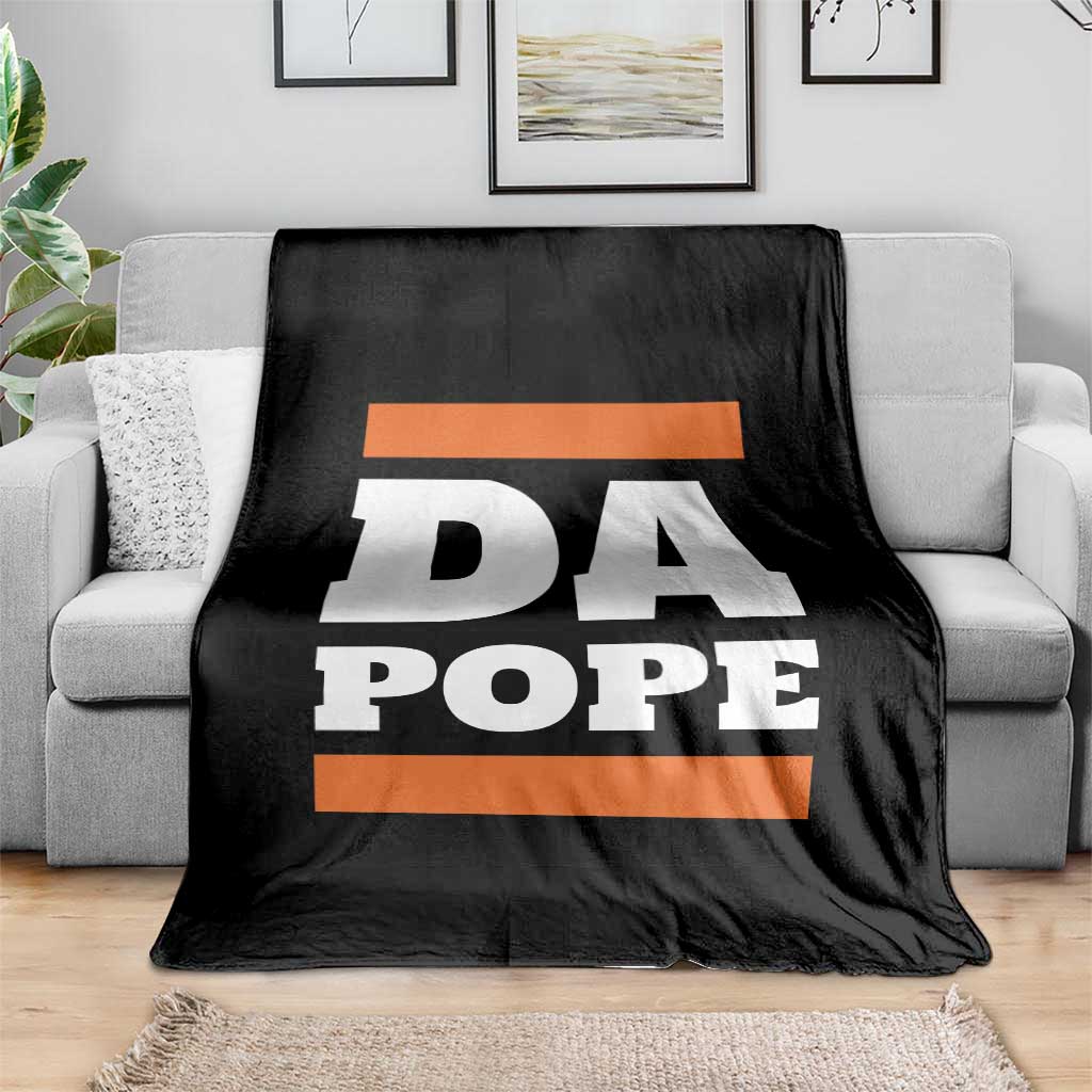 Funny Da Pope From America Chicago Throw Blanket - Wonder Print Shop