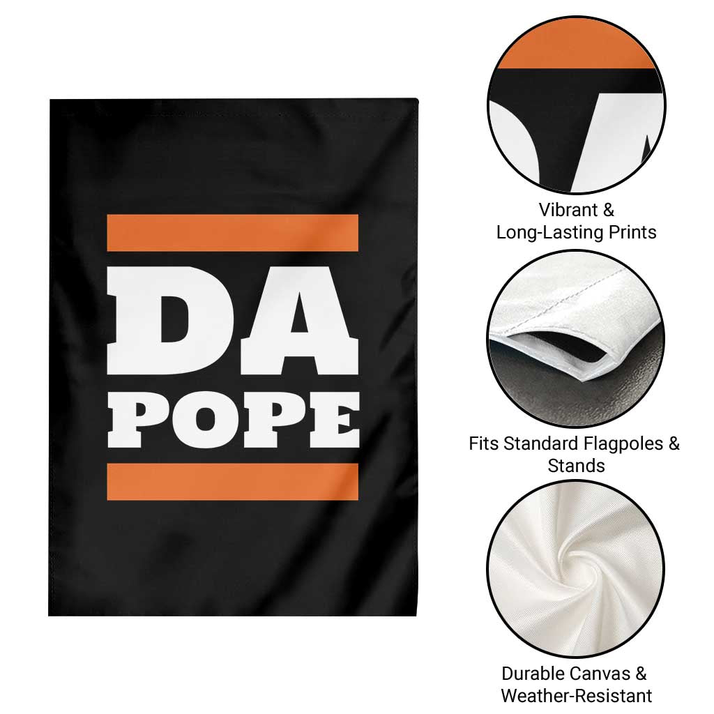 Funny Da Pope From America Chicago Garden Flag - Wonder Print Shop