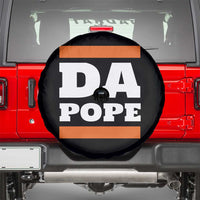 Funny Da Pope From America Chicago Spare Tire Cover