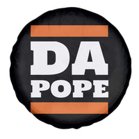 Funny Da Pope From America Chicago Spare Tire Cover