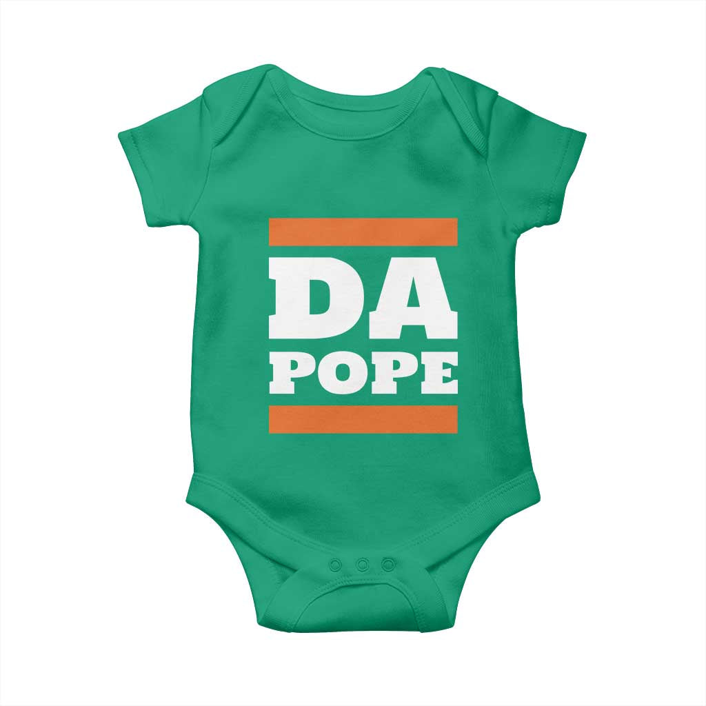 Funny Da Pope From America Chicago Baby Onesie