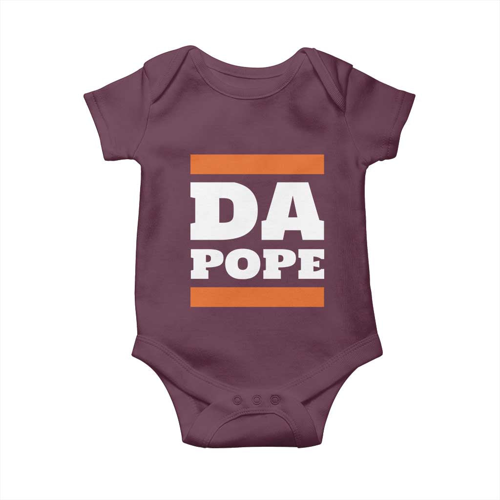 Funny Da Pope From America Chicago Baby Onesie