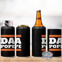 Funny Da Pope From America Chicago 4 in 1 Can Cooler Tumbler