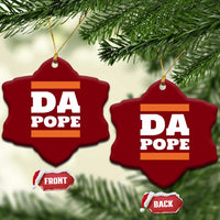 Funny Da Pope From America Chicago Ceramic Ornament - Wonder Print Shop