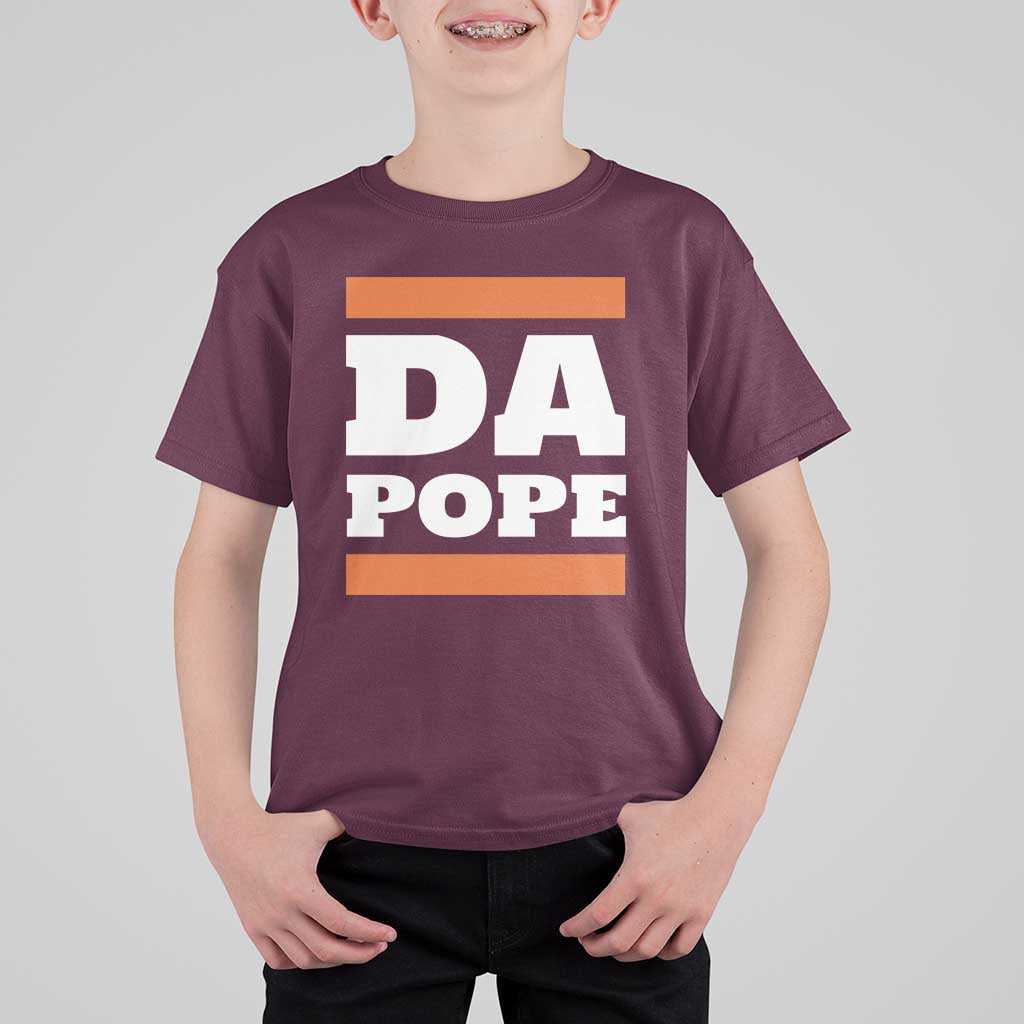 Funny Da Pope From America Chicago T Shirt For Kid