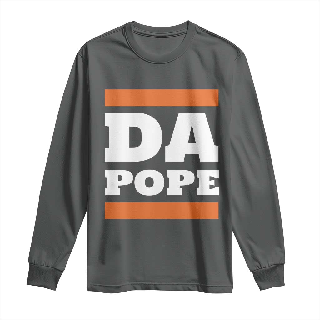 Funny Da Pope From America Chicago Long Sleeve Shirt