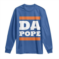 Funny Da Pope From America Chicago Long Sleeve Shirt