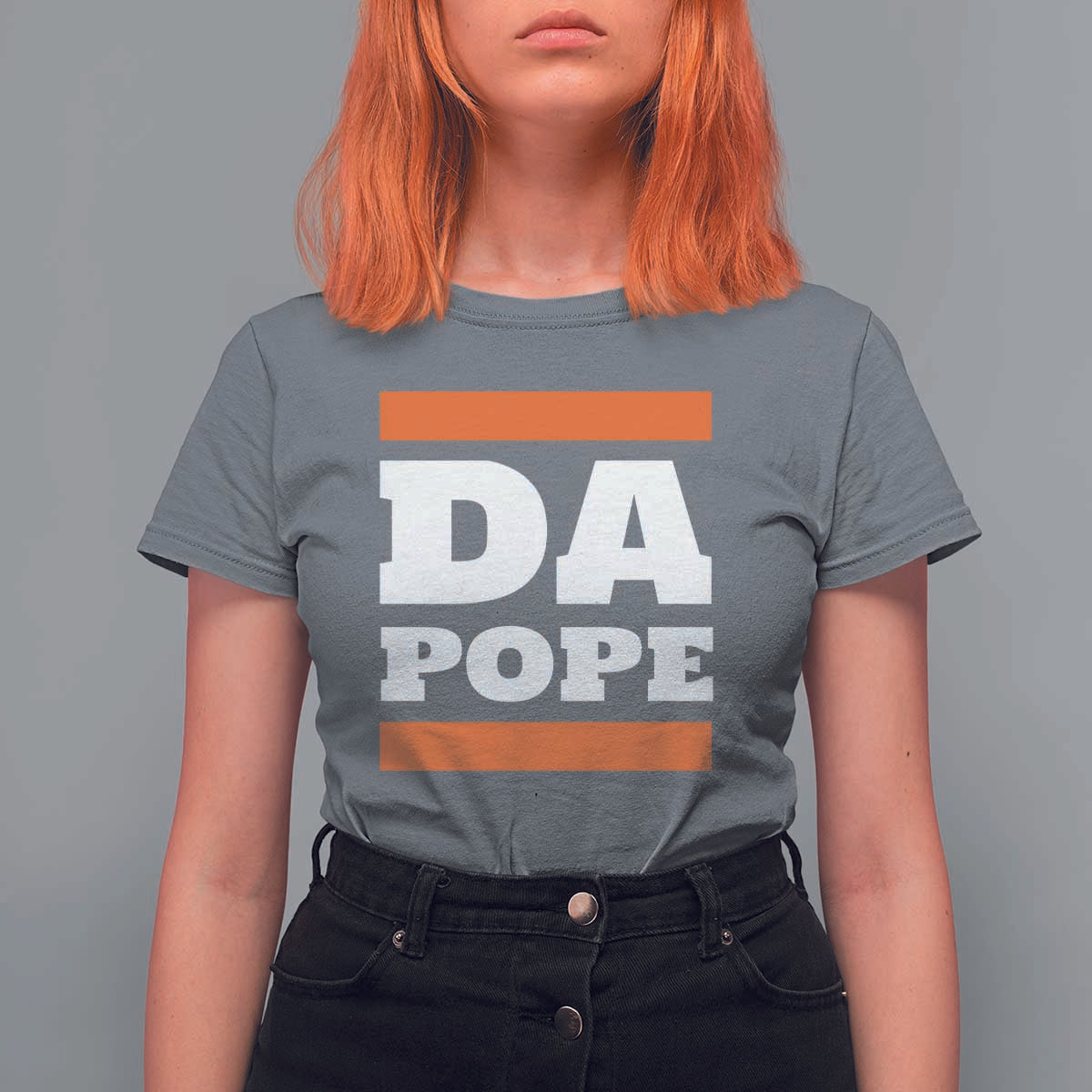 Funny Da Pope From America Chicago T Shirt For Women