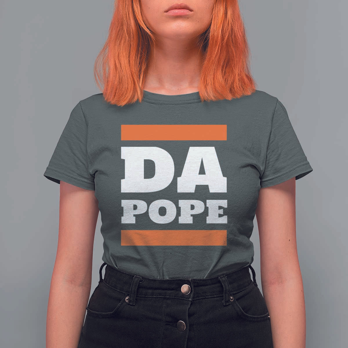 Funny Da Pope From America Chicago T Shirt For Women