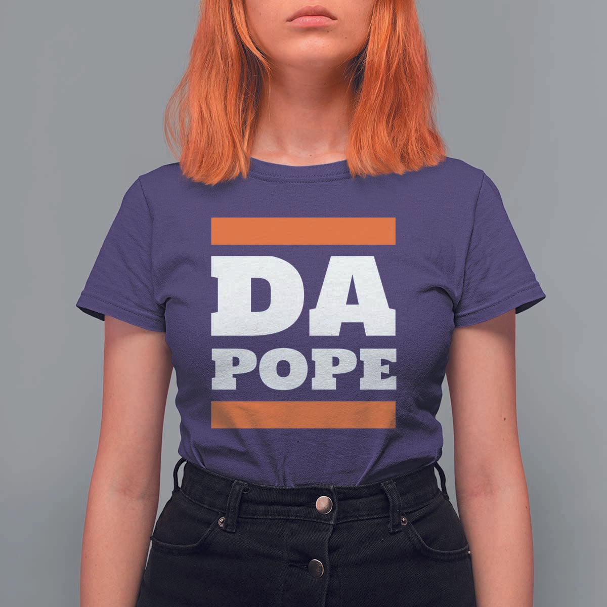 Funny Da Pope From America Chicago T Shirt For Women